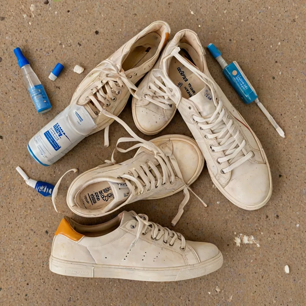 Jakie są najlepsze sposoby na czyszczenie białych butów?